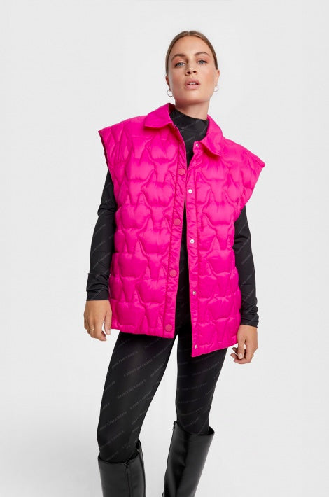 Alix Bull Quilted WaistCoat Pink €170