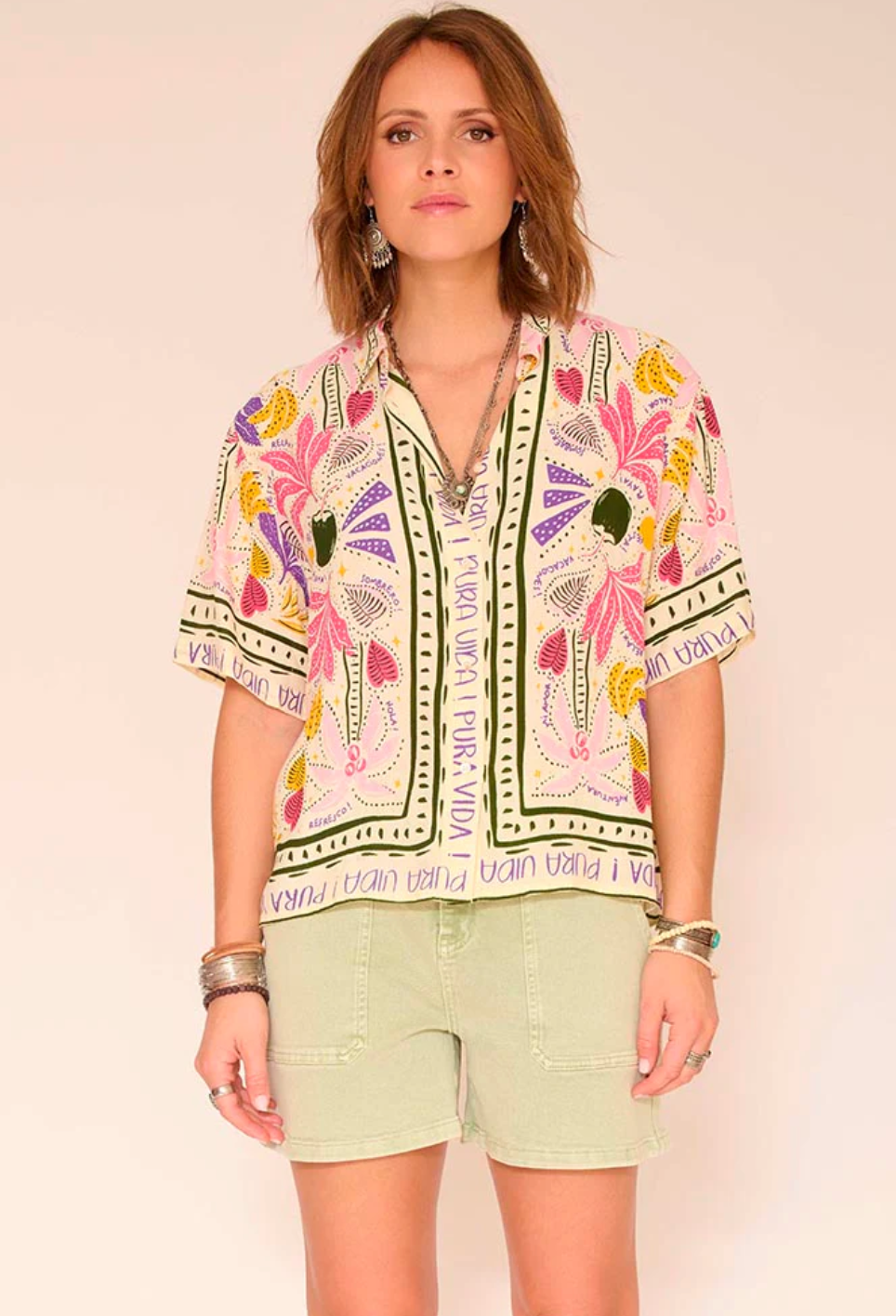 Calor Blouse - Chalk