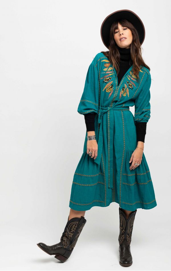 Wild Dress Maita Emerald €175